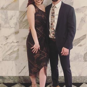 Ted Baker Dark Navy Cocktail Dress